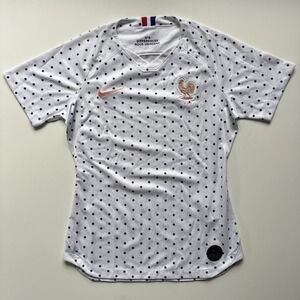 NIKE FFF France 2019 Away‎ Jersey Womens Small Slim Fit Breathable Dri-Fit